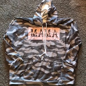 Camo mama hoodie